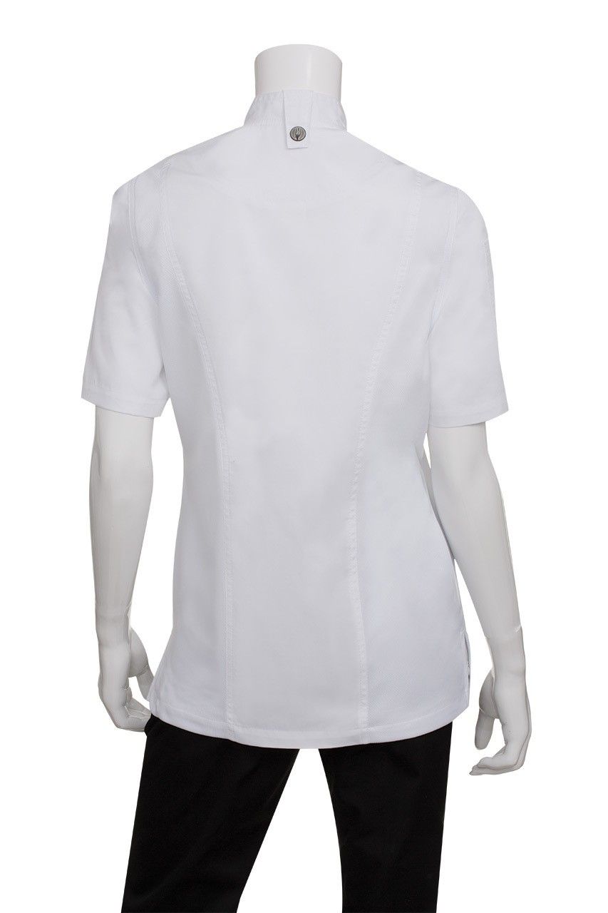 Chef Works Springfield Womens Zipper Chef Jacket BCWSZ006