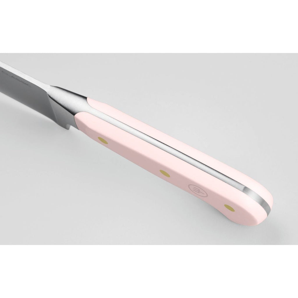 Wusthof Classic Bread Knife Double Serrated 23cm - Pink Himalayan Salt