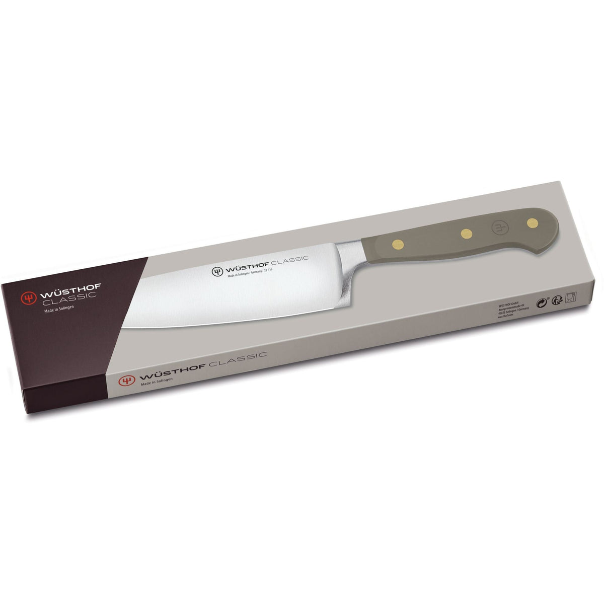 Wusthof Classic Chef's Knife 16cm - Velvet Oyster
