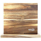 Appetito Magnetic Knife Stand Double Sided Acacia Block
