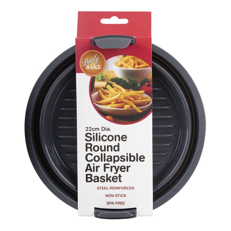 daily-bake-silicone-round-collapsible-air-fryer-basket-22cm