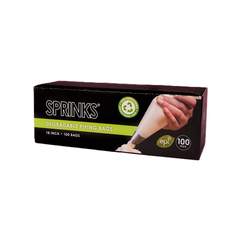 Sprinks BIODEGRADABLE Piping Bags - 18 inch 100 pack