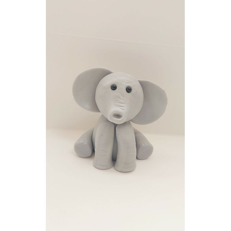 Cake Topper - Fondant Figurine - Elephant