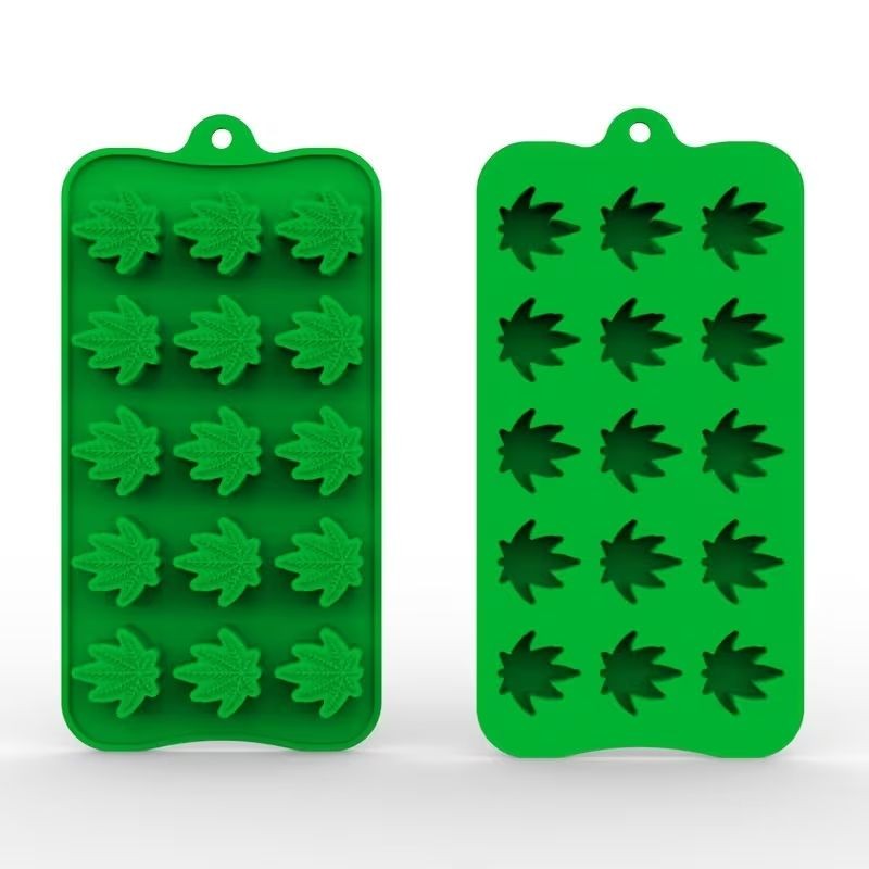 silicone-mould-hemp-leaf-design