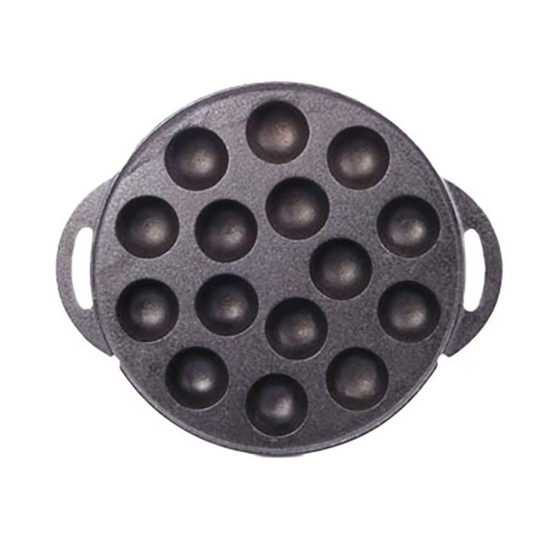 G&S Cast Iron Poffertjes Cooker - 15 Moulds 23.5cm