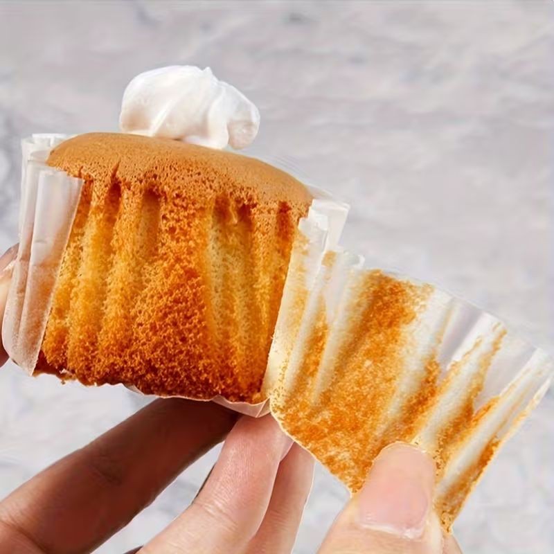 Baking Cups Square Natural – 200 Pack