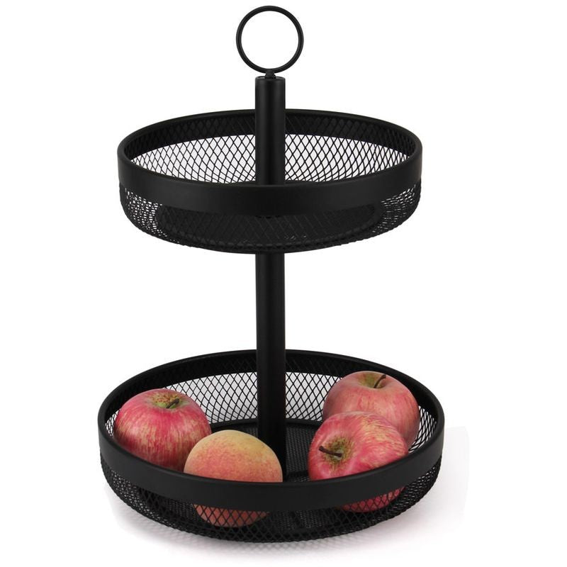 classica-nero-mesh-2-tier-basket