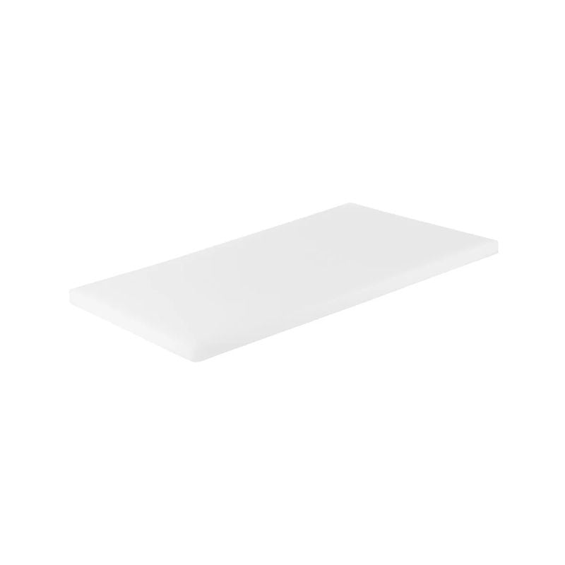Chef Inox Cutting Board Polyethylene White 530x325x20mm