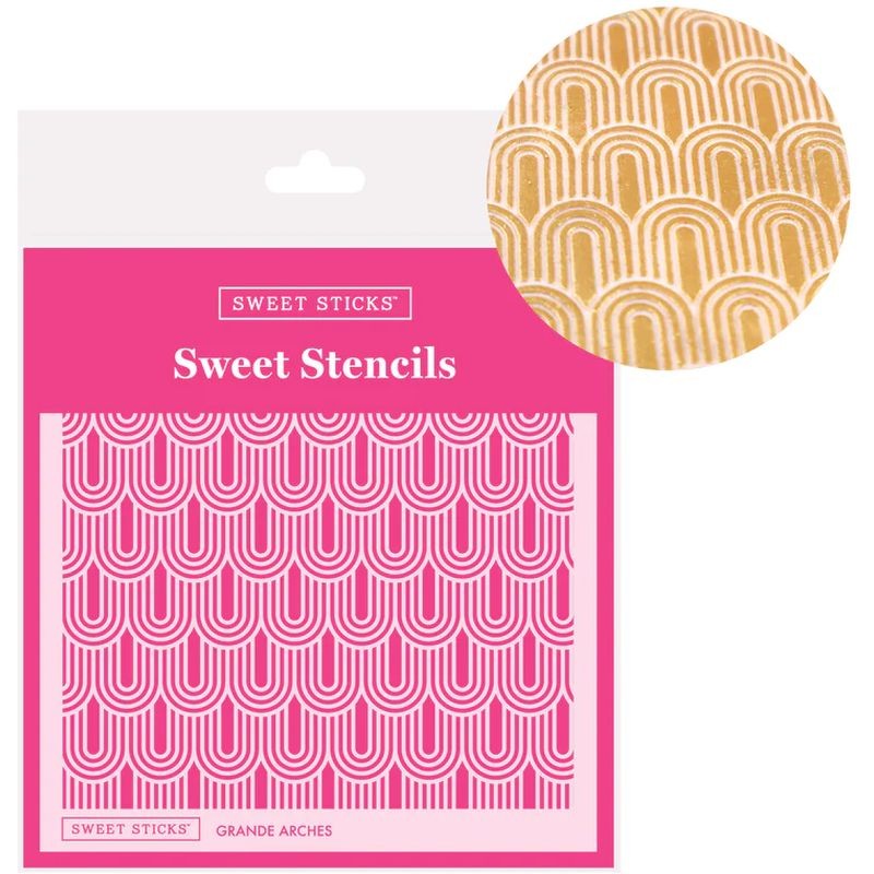 Sweet Sticks Grande Arches Stencil