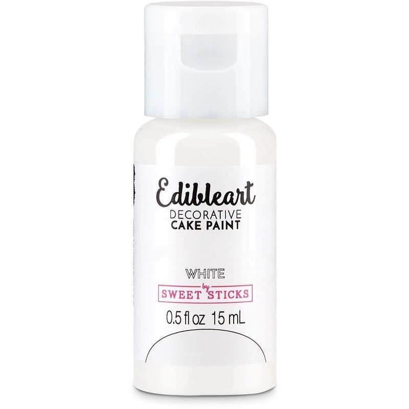Sweet Sticks Original Edibleart Paint - White - 15ml