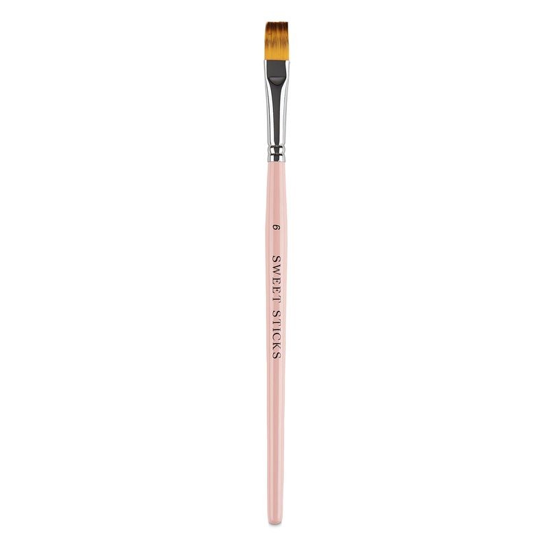sweet-sticks-flat-paint-brush-number-6