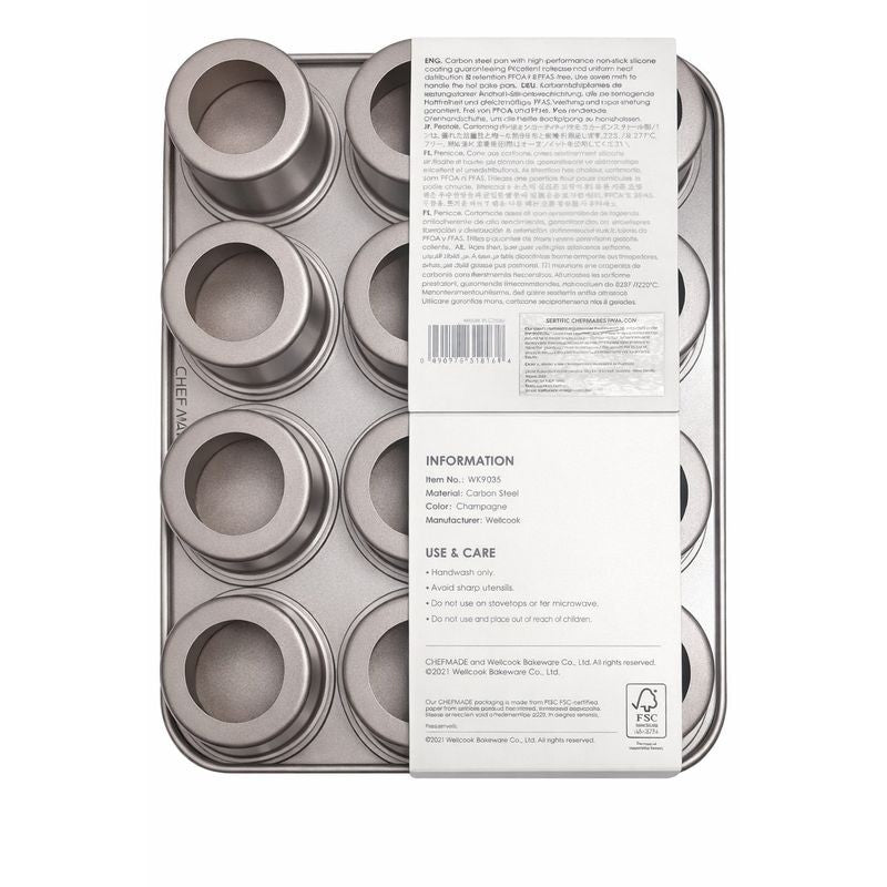 chefmade-english-muffin-pan-with-loose-bottom-12-cup