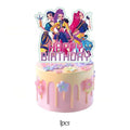 Kpop Demon Hunters Cake Topper 1pc