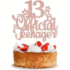 official-teenager-cake-topper-pink-glitter