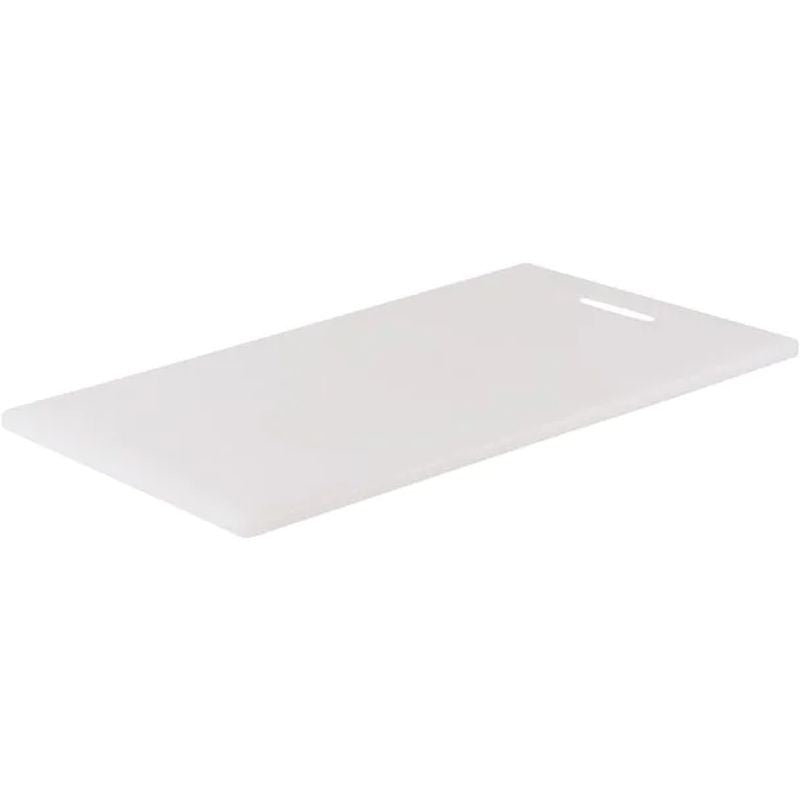 Chef Inox Cutting Board Polyethylene White with Handle 355x205x12mm