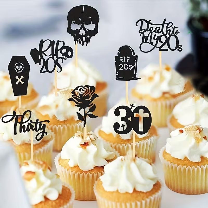 death-to-my-20s-cupcake-topper-16pc-set