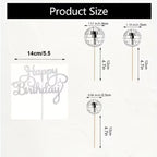 cake-topper-mirror-ball-topper-13pcs-set
