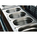Chef Inox Anti-Jam Steam Pan 1/6 Size 176x162x150mm / 2.3Lt