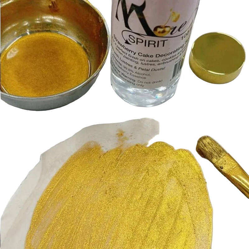 More Glow Gold AF Edible Lustre Dust Small