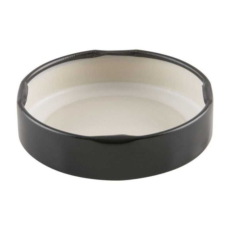 58mm Black Metal Deep Twist Cap