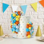 Bluey-Inspired Cake Topper Ball Set – 20 Piece