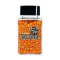 Over The Top Edible Bling Sprinkles Orange Medley 65G