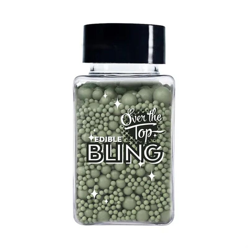 Over The Top Edible Bling Sprinkles Sage Medley 65G