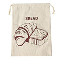 Cotton Drawstring Bread Bag 40x30cm