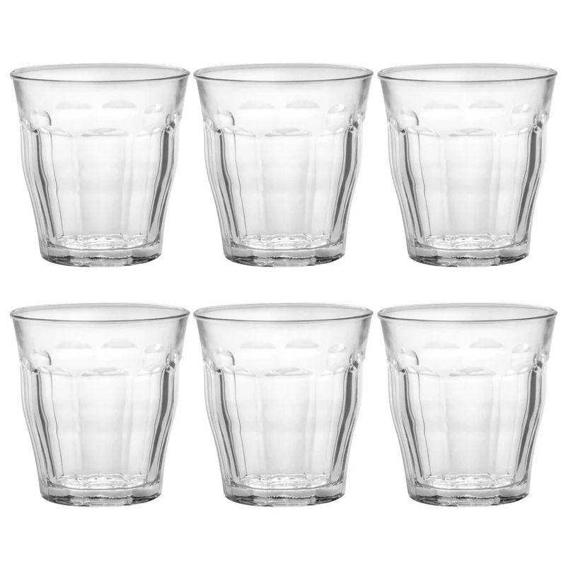 Duralex Picardie Tumbler Clear 250ml 6 Pack