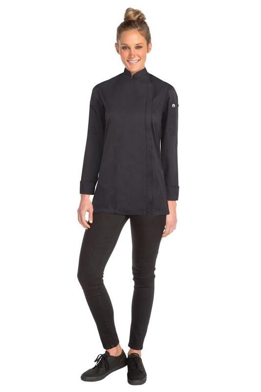 Chef Works Hartford Womens Zipper Chef Jacket BCWLZ005