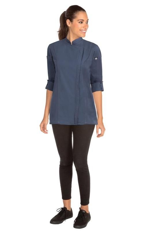 Chef Works Hartford Womens Zipper Chef Jacket BCWLZ005