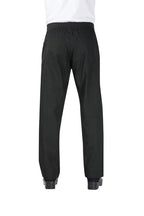 Chef Works Lightweight Mens Black Slim Fit Chef Pants PBN01-BLK
