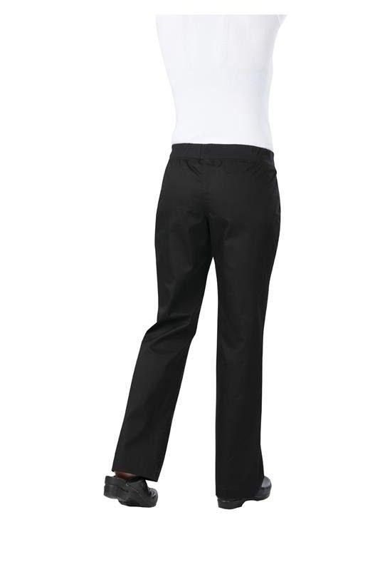 Chef Works Womens Black Lightweight Slim Pants PBN01W-BLK