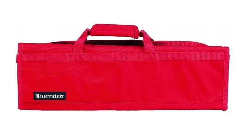 Messermeister Red Knife Roll - 8 pocket