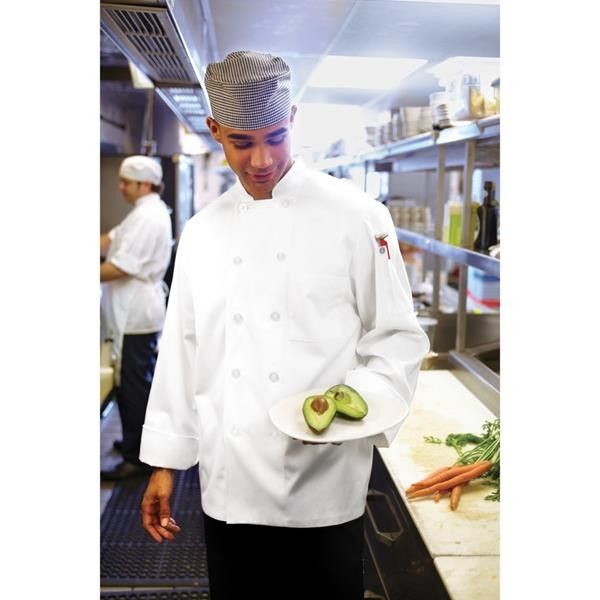 Chef Works Le Mans White Chef Jacket - WCCW - XXS - 8XL