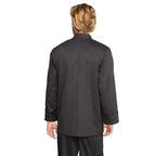 Chef Works Bastille Black Basic Chef Jacket - XS - 7XL