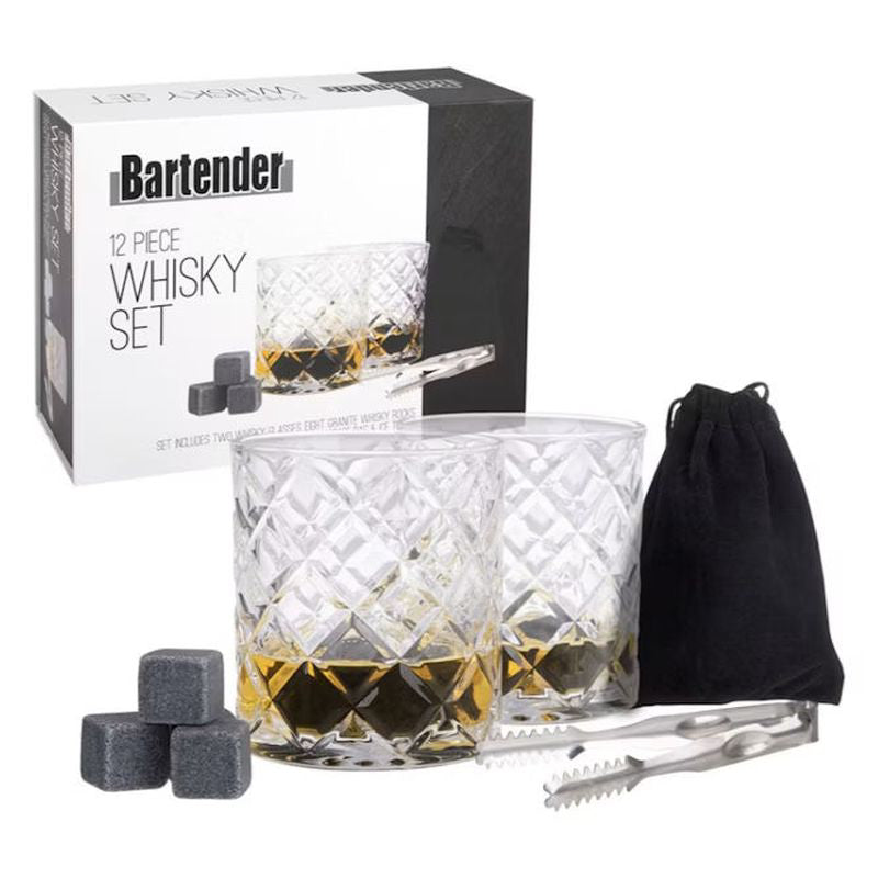 Bartender Whiskey Set - 12 piece