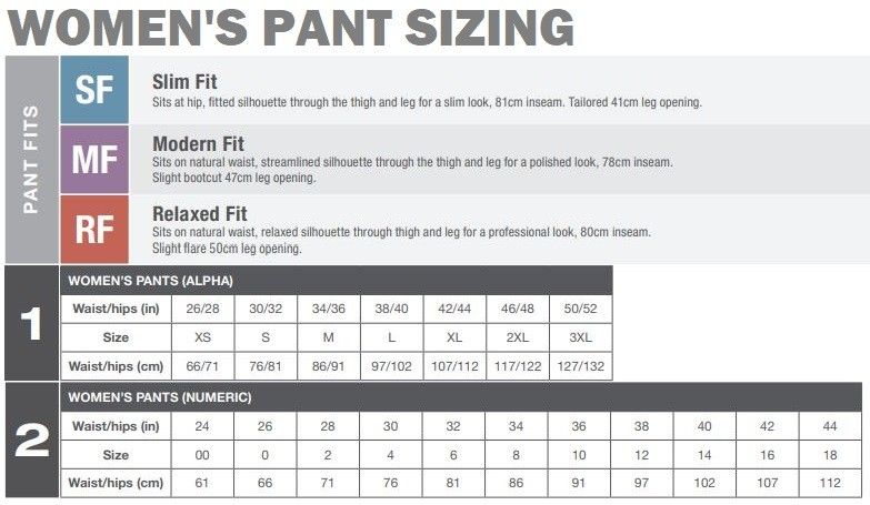 Chef Works Womens Black Lightweight Slim Pants PBN01W-BLK
