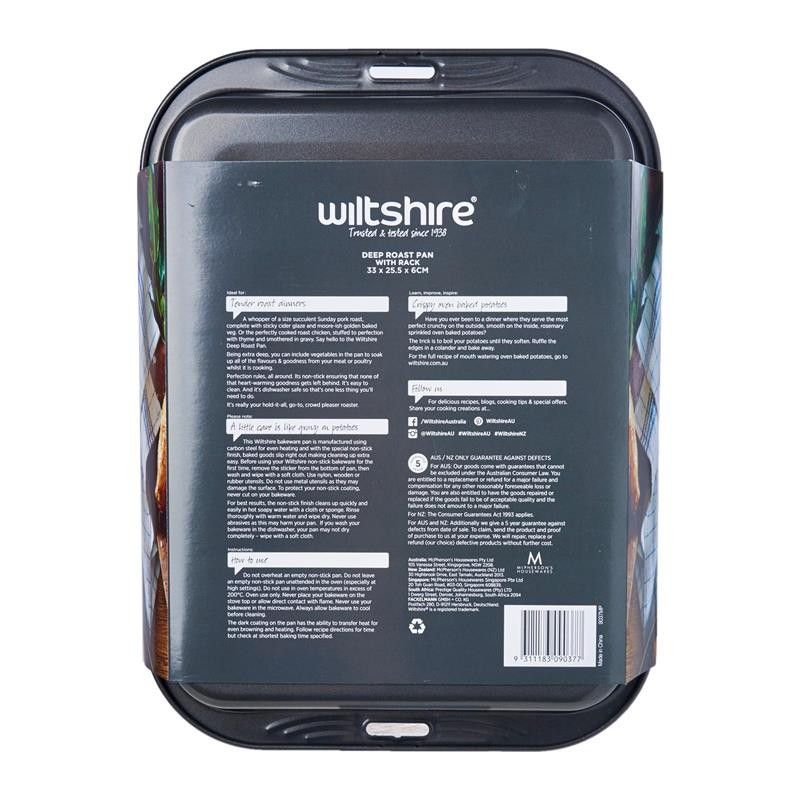 Wiltshire Roaster with Rack 32.5 x 25cm