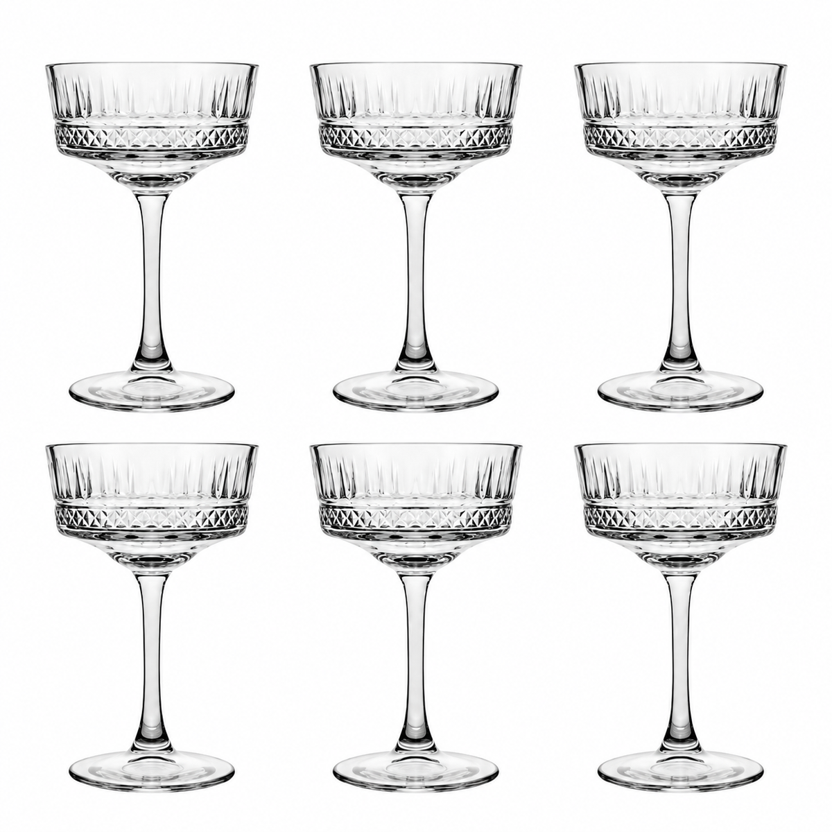 Pasabache Elysia Champagne Coupe 6 Pack