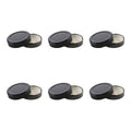 58mm Black Metal Deep Twist Cap 12 Pack