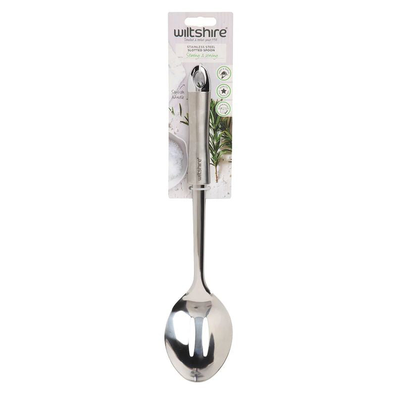 Wiltshire Industrial Stainless Steel Slotted Spoon