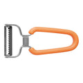 Julienne Y Peeler With Japanese Blades - Orange