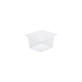 Chef Inox GN Storage Container Polypropylene Size 1/6 x 100mm Clear