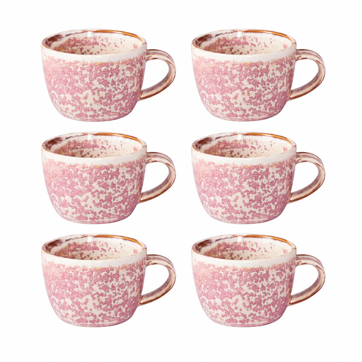Moda Icon Coffee - Tea Cup 200ml 6 Pack