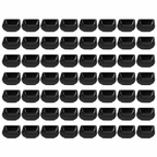 Ryner Melamine Square Sauce Dish - 7 x 7cm Black - 48 PACK