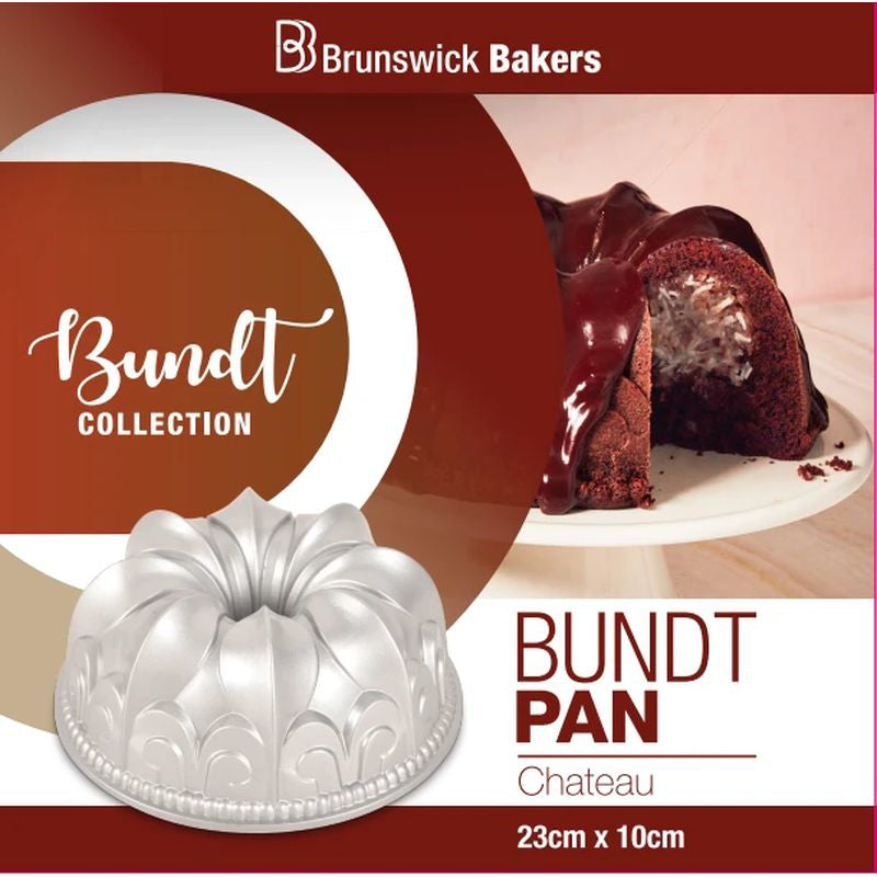 Brunswick Bakers Chateau Cast Bundt Pan 23 x 10cm