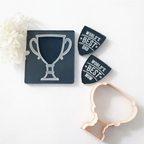Little Biskut Trophy Cutter & Changeable Debosser Set