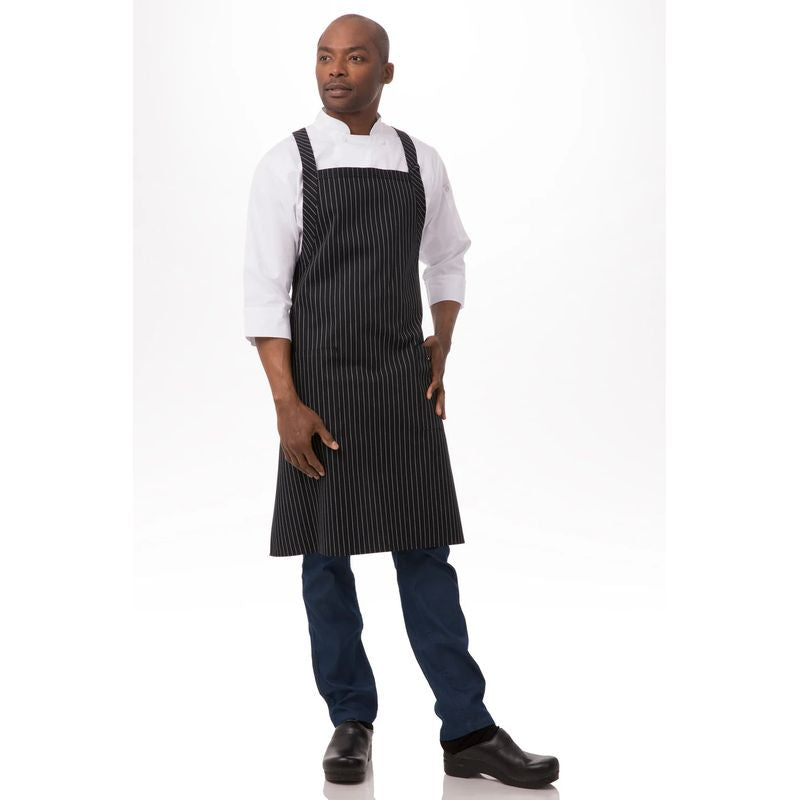 Chef Works Crossover Bib Apron F35