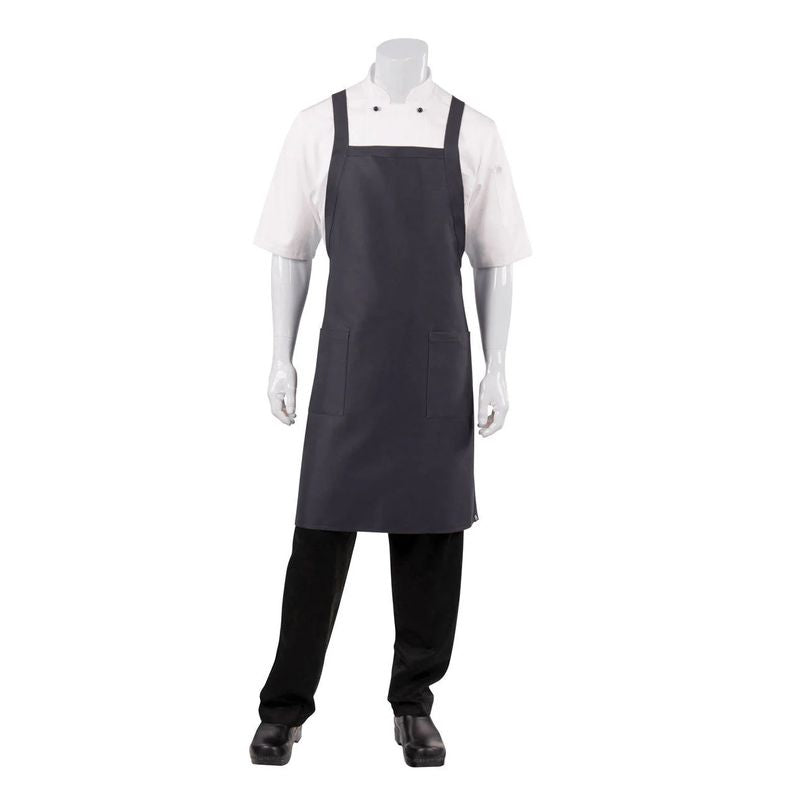 Chef Works Crossover Bib Apron F35